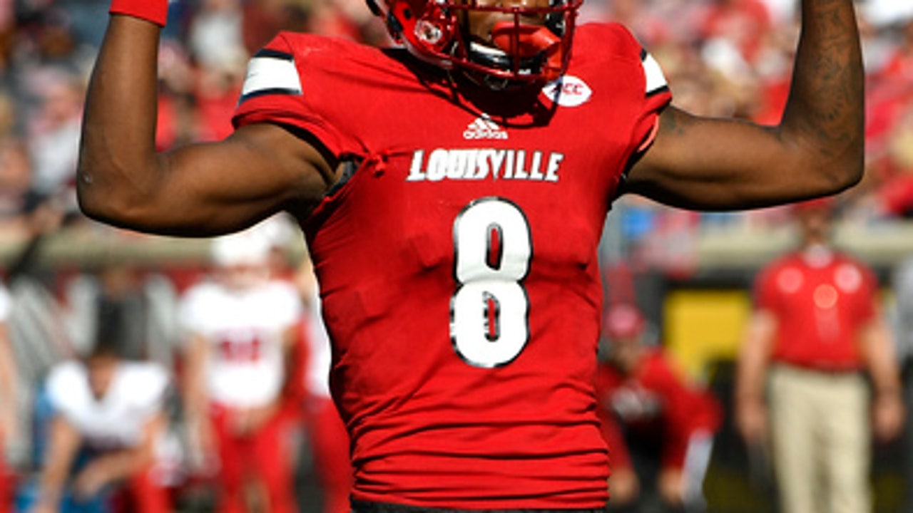 Jackson has 4 TDs, No. 7 Louisville routs NC State 54-13
